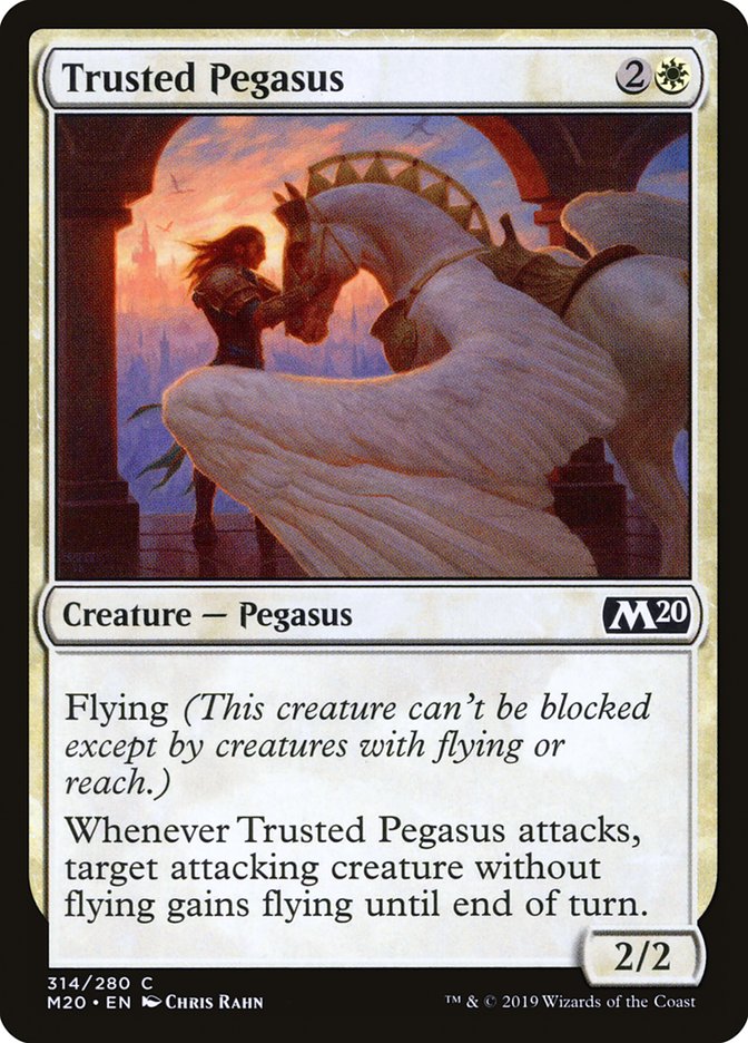Trusted Pegasus [Core Set 2020] | Shuffle n Cut Hobbies & Games
