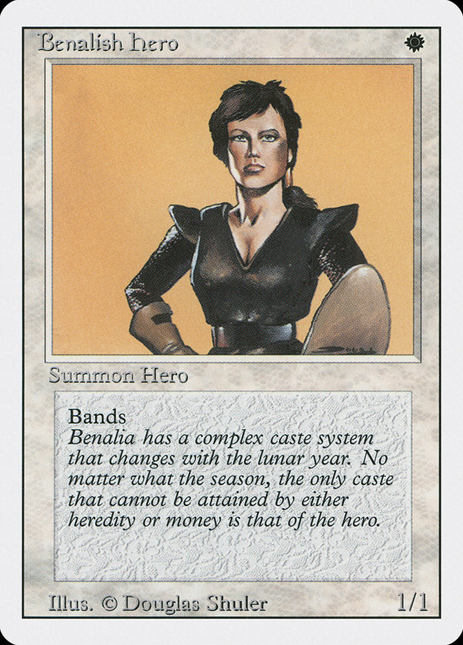 Benalish Hero [Revised Edition] | Shuffle n Cut Hobbies & Games