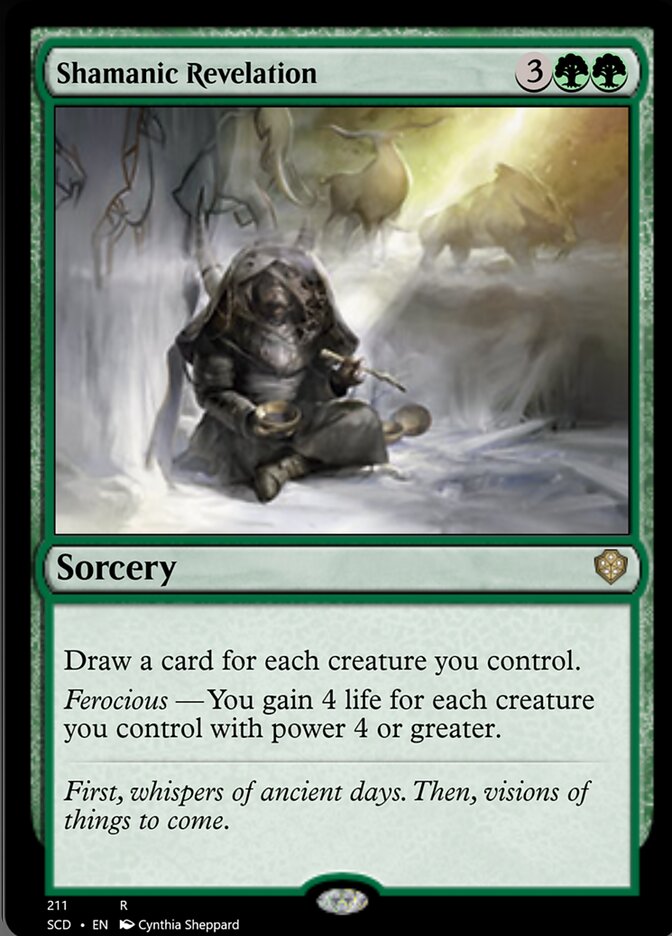 Shamanic Revelation [Starter Commander Decks] | Shuffle n Cut Hobbies & Games