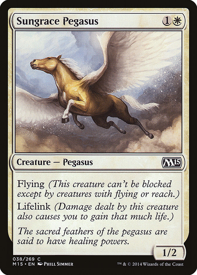 Sungrace Pegasus [Magic 2015] | Shuffle n Cut Hobbies & Games