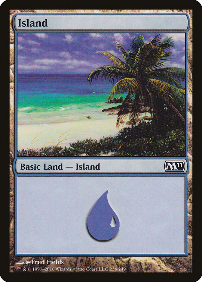 Island (236) [Magic 2011] | Shuffle n Cut Hobbies & Games