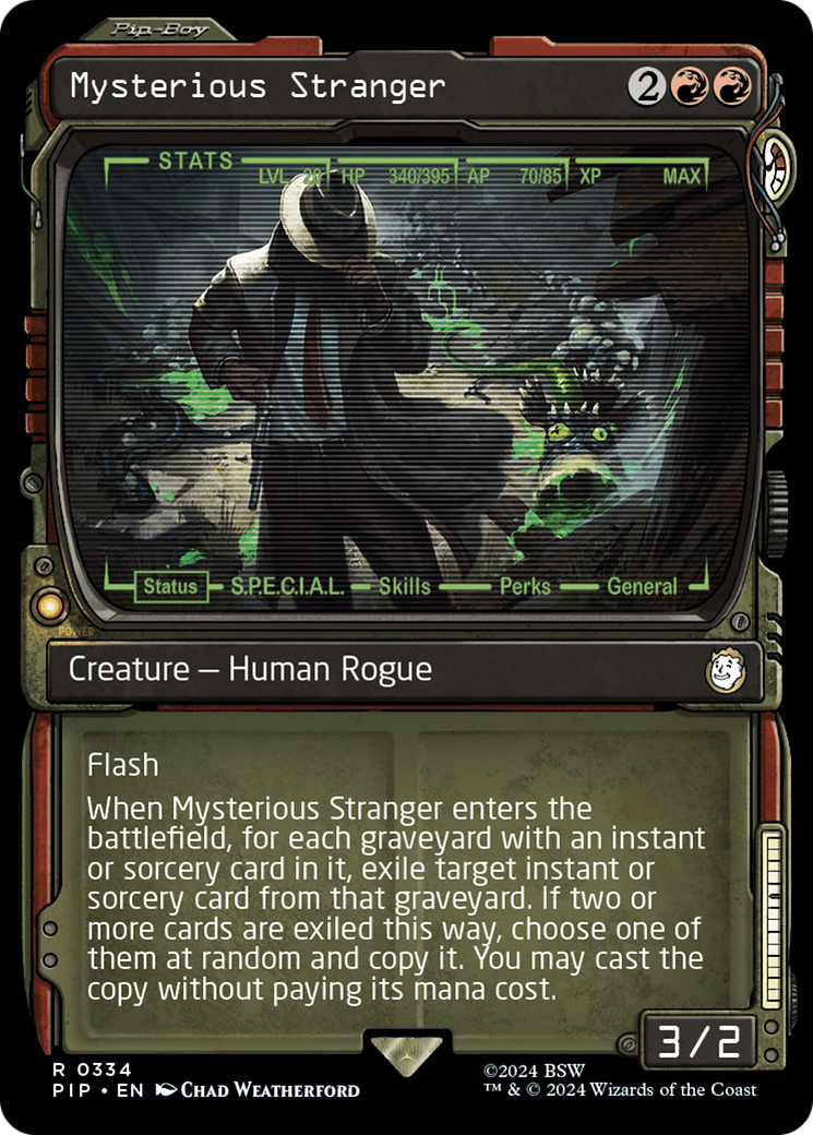 Mysterious Stranger (Showcase) [Fallout] | Shuffle n Cut Hobbies & Games