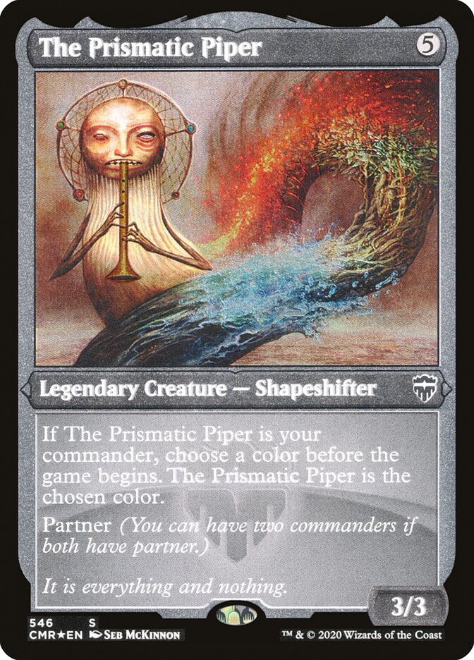 The Prismatic Piper (Etched) [Commander Legends] | Shuffle n Cut Hobbies & Games