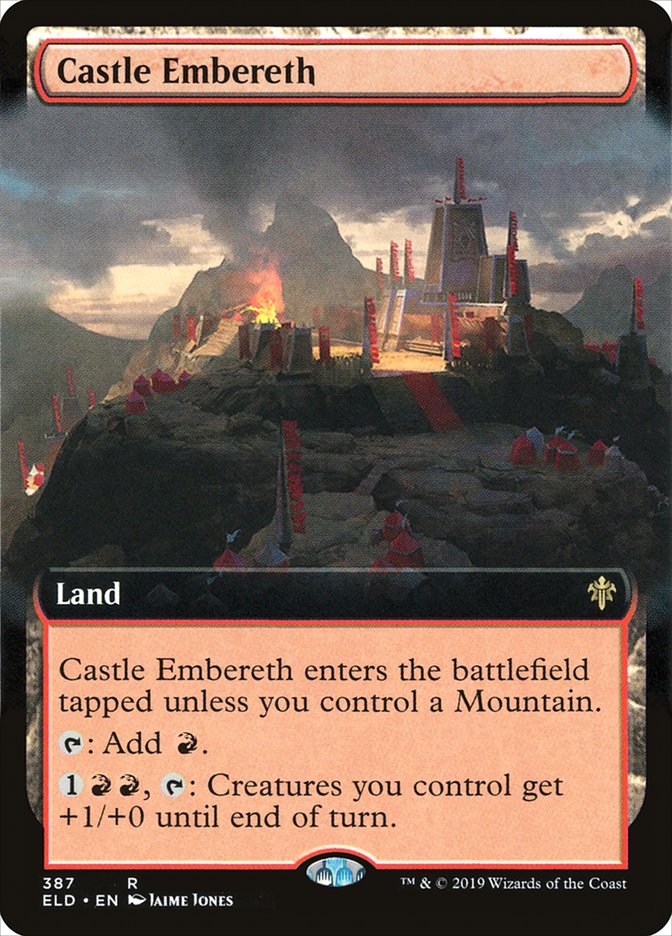 Castle Embereth (Extended Art) [Throne of Eldraine] | Shuffle n Cut Hobbies & Games