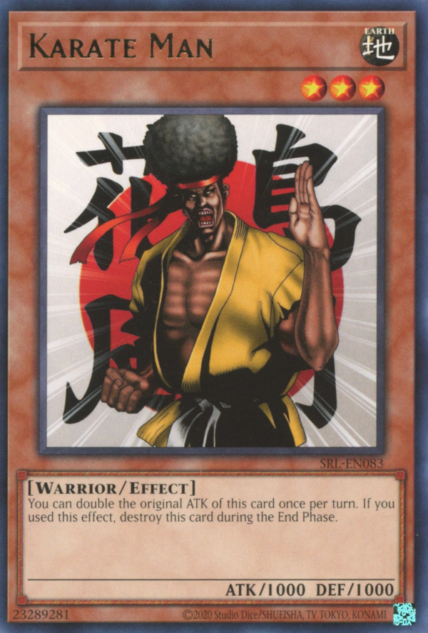 Karate Man [SRL-EN083] Rare | Shuffle n Cut Hobbies & Games