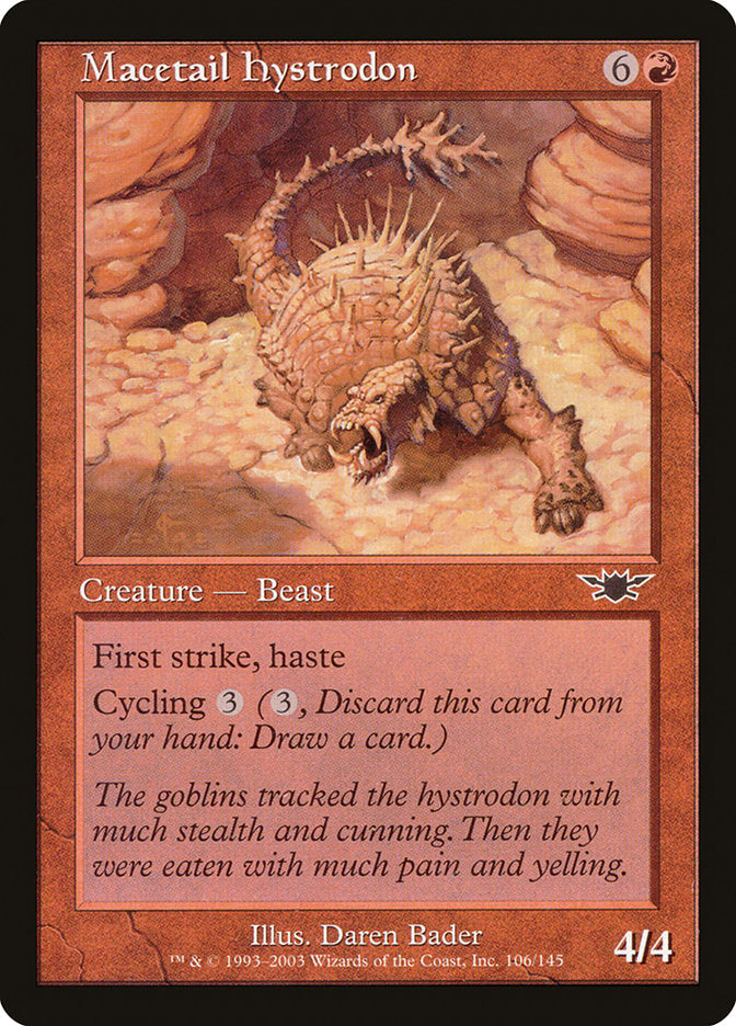 Macetail Hystrodon [Legions] | Shuffle n Cut Hobbies & Games