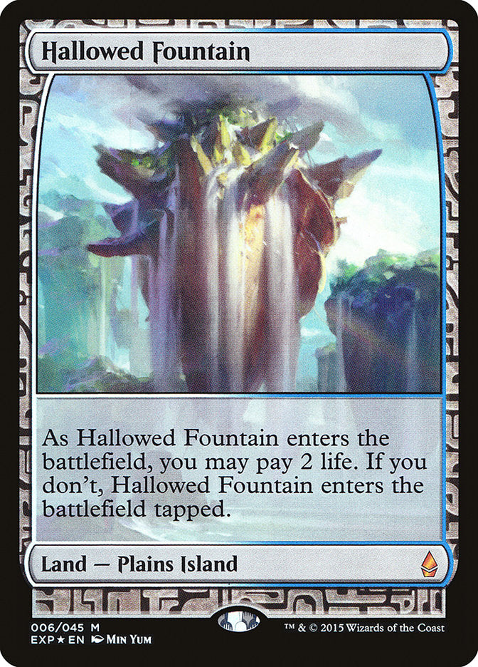 Hallowed Fountain [Zendikar Expeditions] | Shuffle n Cut Hobbies & Games