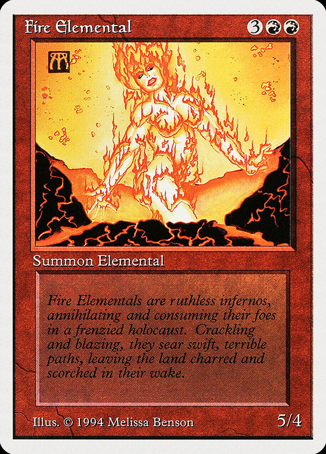 Fire Elemental [Summer Magic / Edgar] | Shuffle n Cut Hobbies & Games