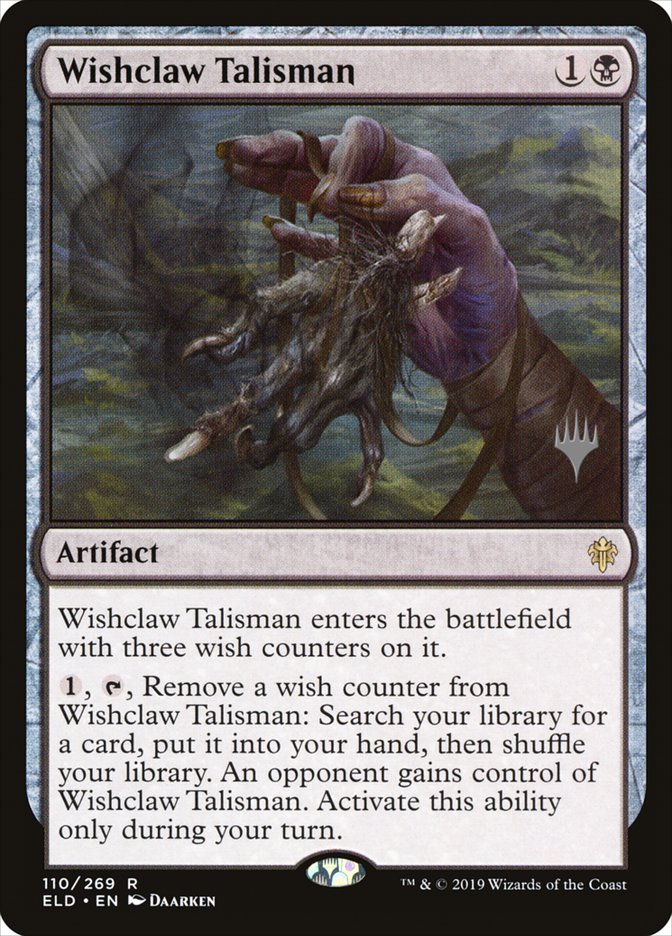 Wishclaw Talisman (Promo Pack) [Throne of Eldraine Promos] | Shuffle n Cut Hobbies & Games