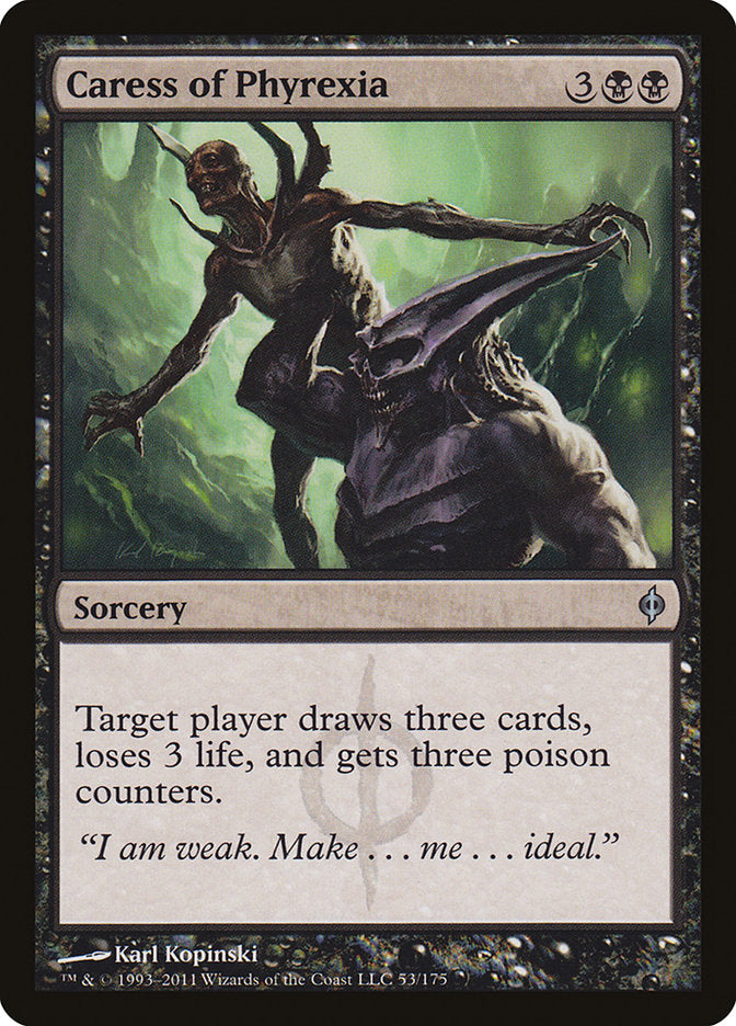 Caress of Phyrexia [New Phyrexia] | Shuffle n Cut Hobbies & Games