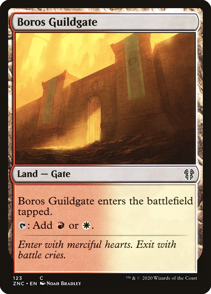 Boros Guildgate [Zendikar Rising Commander] | Shuffle n Cut Hobbies & Games