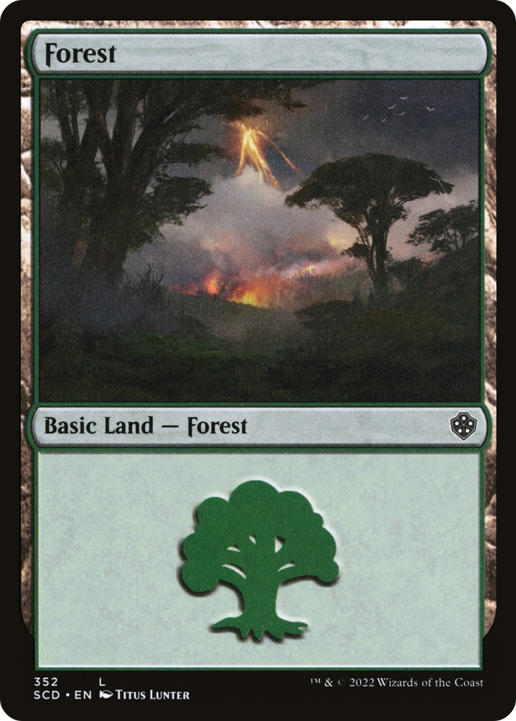 Forest (352) [Starter Commander Decks] | Shuffle n Cut Hobbies & Games