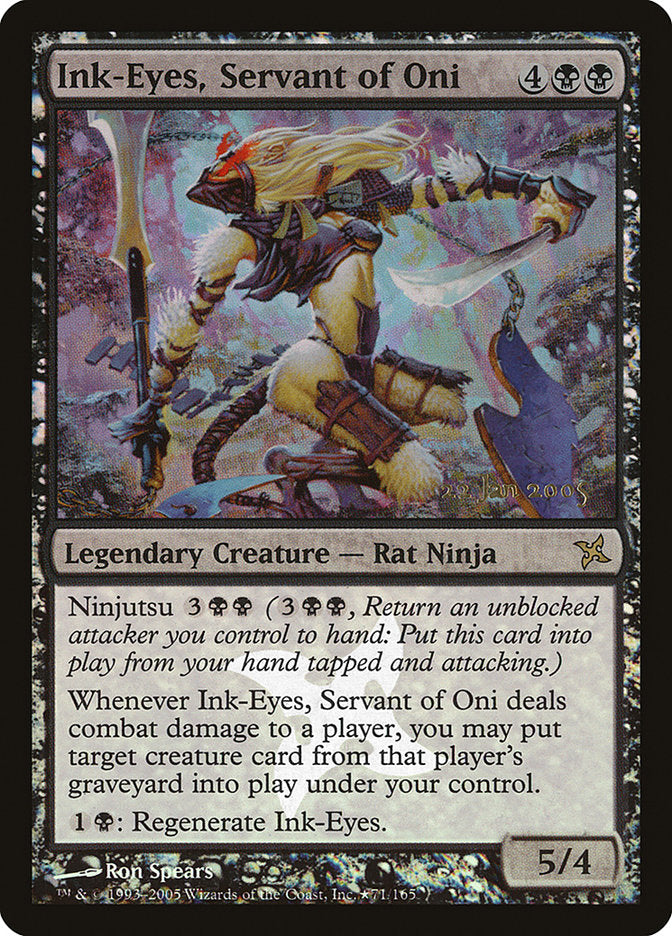 Ink-Eyes, Servant of Oni [Betrayers of Kamigawa Promos] | Shuffle n Cut Hobbies & Games