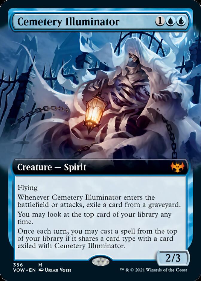 Cemetery Illuminator (Extended Art) [Innistrad: Crimson Vow] | Shuffle n Cut Hobbies & Games