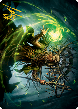 Katilda, Dawnhart Prime Art Card (Gold-Stamped Signature) [Innistrad: Midnight Hunt Art Series] | Shuffle n Cut Hobbies & Games