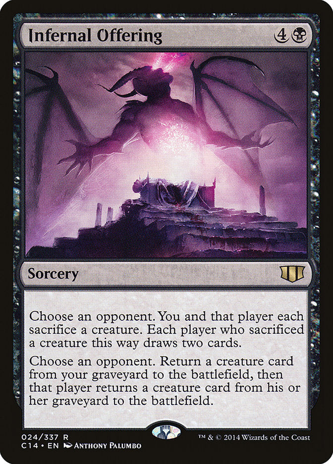 Infernal Offering [Commander 2014] | Shuffle n Cut Hobbies & Games