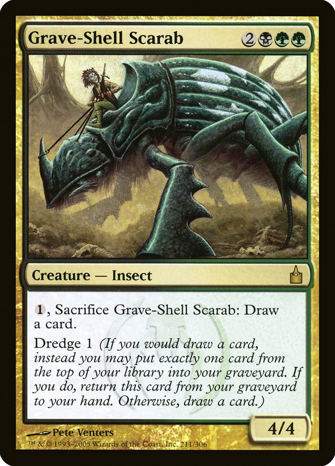 Grave-Shell Scarab [Ravnica: City of Guilds] | Shuffle n Cut Hobbies & Games