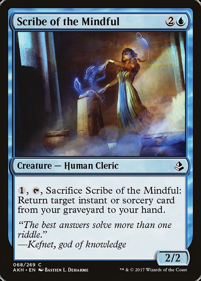 Scribe of the Mindful [Amonkhet] | Shuffle n Cut Hobbies & Games