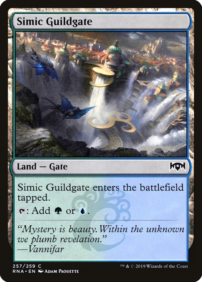 Simic Guildgate (257/259) [Ravnica Allegiance] | Shuffle n Cut Hobbies & Games