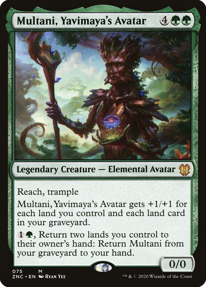 Multani, Yavimaya's Avatar [Zendikar Rising Commander] | Shuffle n Cut Hobbies & Games