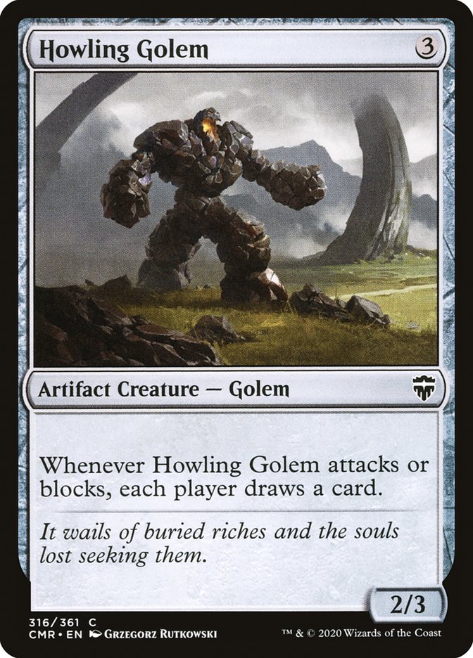 Howling Golem [Commander Legends] | Shuffle n Cut Hobbies & Games