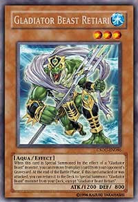 Gladiator Beast Retiari [CSOC-EN086] Secret Rare | Shuffle n Cut Hobbies & Games
