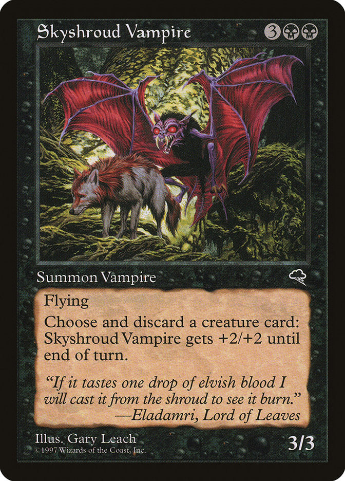Skyshroud Vampire [Tempest] | Shuffle n Cut Hobbies & Games