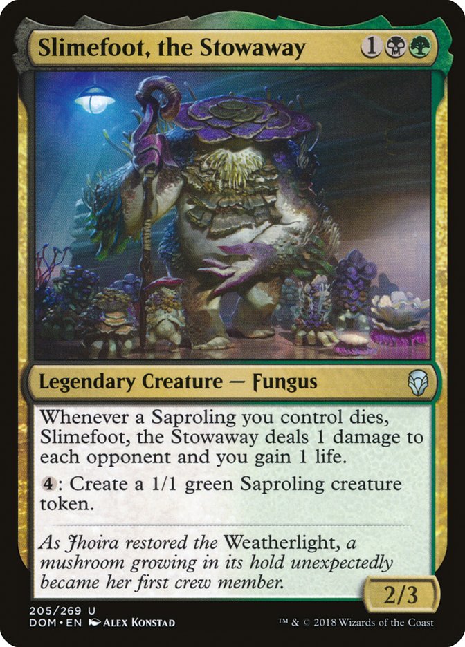 Slimefoot, the Stowaway [Dominaria] | Shuffle n Cut Hobbies & Games