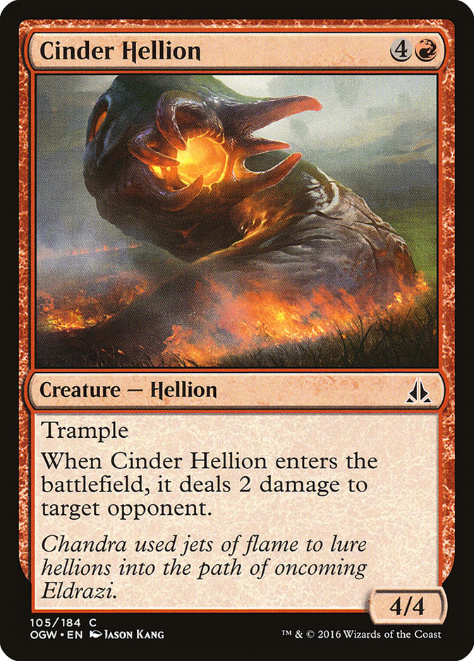 Cinder Hellion [Oath of the Gatewatch] | Shuffle n Cut Hobbies & Games