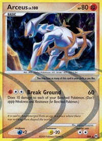 Arceus (AR8) [Platinum: Arceus] | Shuffle n Cut Hobbies & Games