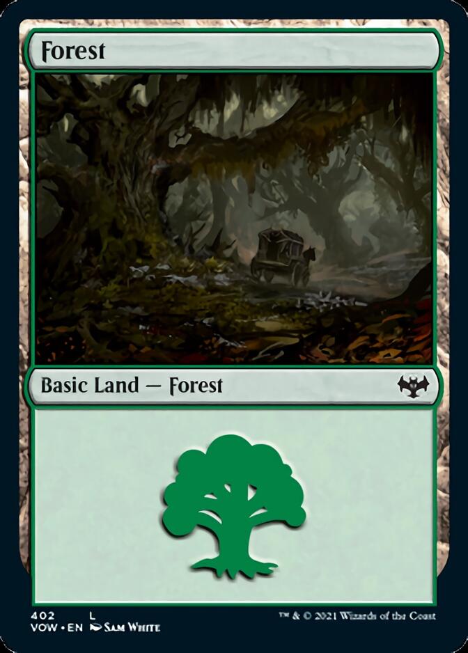 Forest (402) [Innistrad: Crimson Vow] | Shuffle n Cut Hobbies & Games