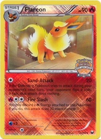 Flareon (12/108) (Regional Championship 2013 Promo) [Black & White: Dark Explorers] | Shuffle n Cut Hobbies & Games