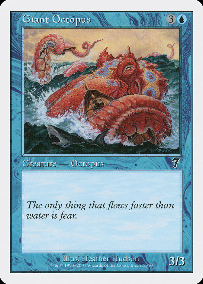 Giant Octopus [Seventh Edition] | Shuffle n Cut Hobbies & Games