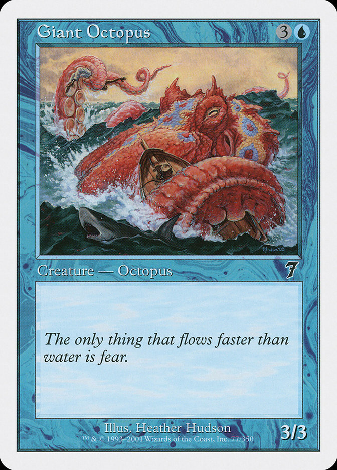 Giant Octopus [Seventh Edition] | Shuffle n Cut Hobbies & Games