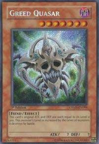 Greed Quasar [CRMS-EN098] Secret Rare | Shuffle n Cut Hobbies & Games