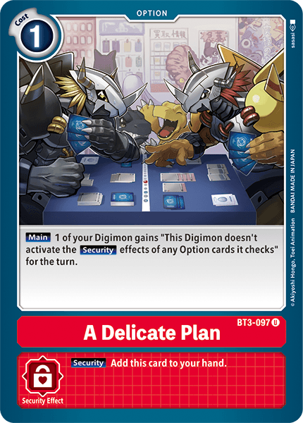 A Delicate Plan [BT3-097] [Release Special Booster Ver.1.5] | Shuffle n Cut Hobbies & Games