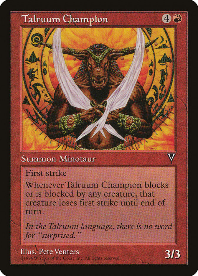 Talruum Champion [Visions] | Shuffle n Cut Hobbies & Games