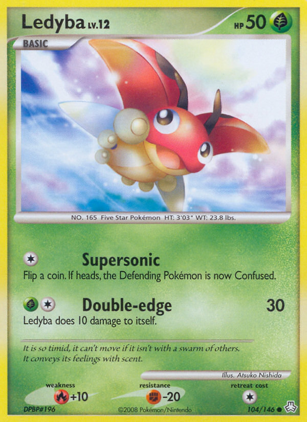 Ledyba (104/146) [Diamond & Pearl: Legends Awakened] | Shuffle n Cut Hobbies & Games