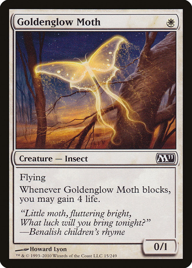 Goldenglow Moth [Magic 2011] | Shuffle n Cut Hobbies & Games