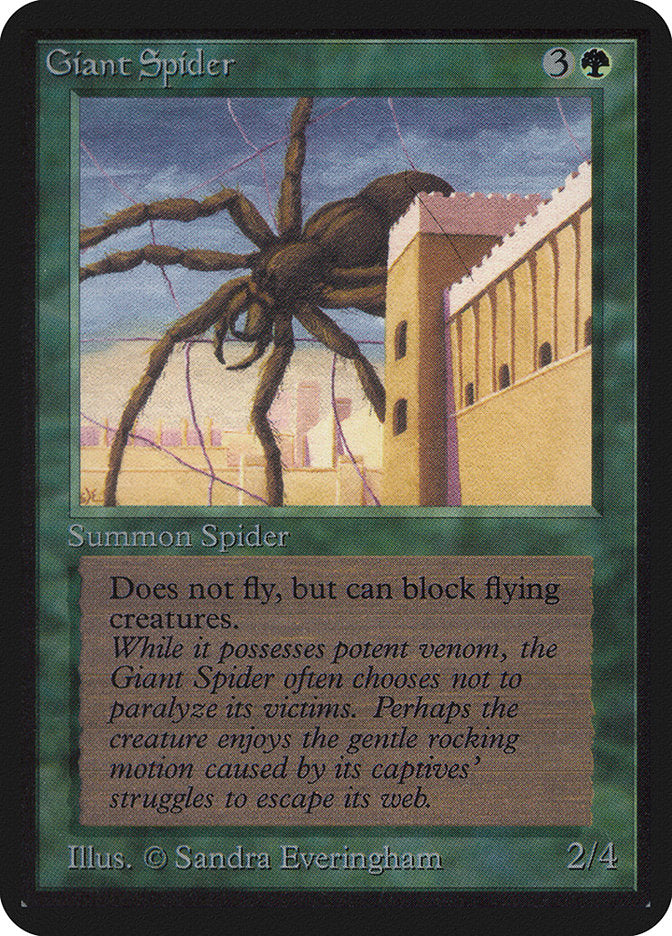 Giant Spider [Alpha Edition] | Shuffle n Cut Hobbies & Games