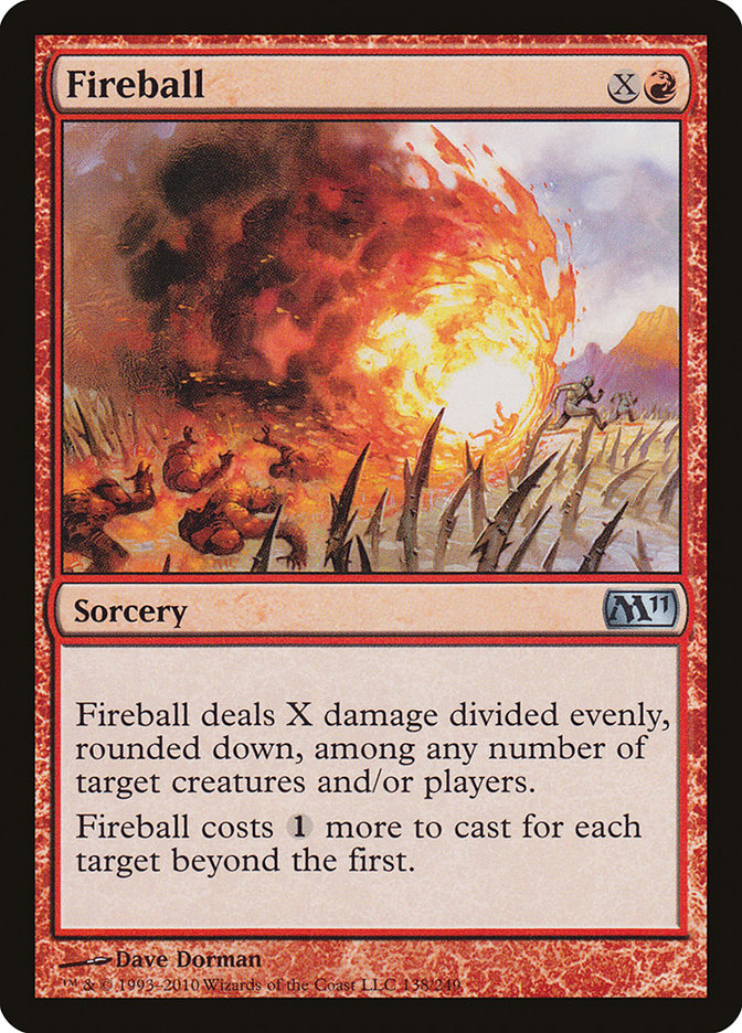 Fireball [Magic 2011] | Shuffle n Cut Hobbies & Games