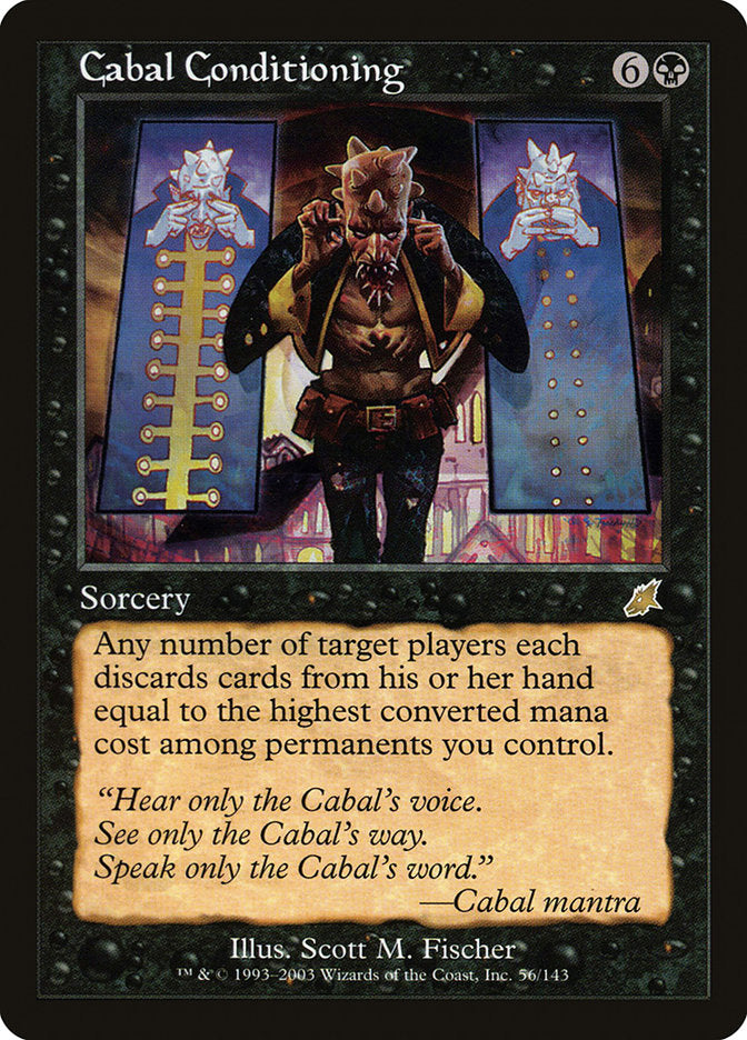 Cabal Conditioning [Scourge] | Shuffle n Cut Hobbies & Games