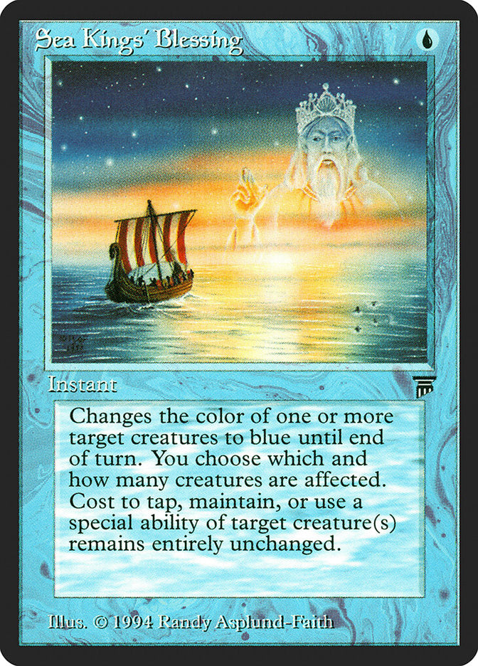 Sea Kings' Blessing [Legends] | Shuffle n Cut Hobbies & Games