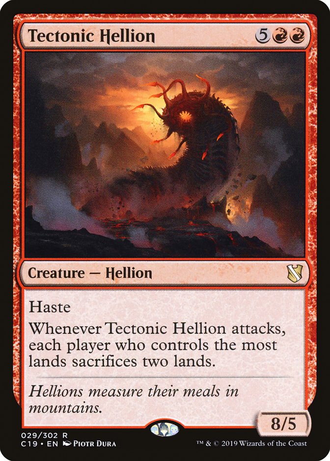 Tectonic Hellion [Commander 2019] | Shuffle n Cut Hobbies & Games