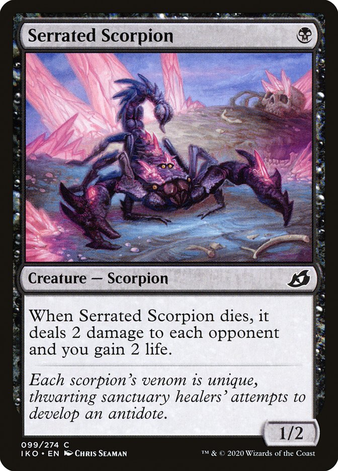 Serrated Scorpion [Ikoria: Lair of Behemoths] | Shuffle n Cut Hobbies & Games