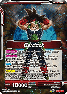 Bardock // SS Bardock, the Legend Awakened (Uncommon) [BT13-001] | Shuffle n Cut Hobbies & Games