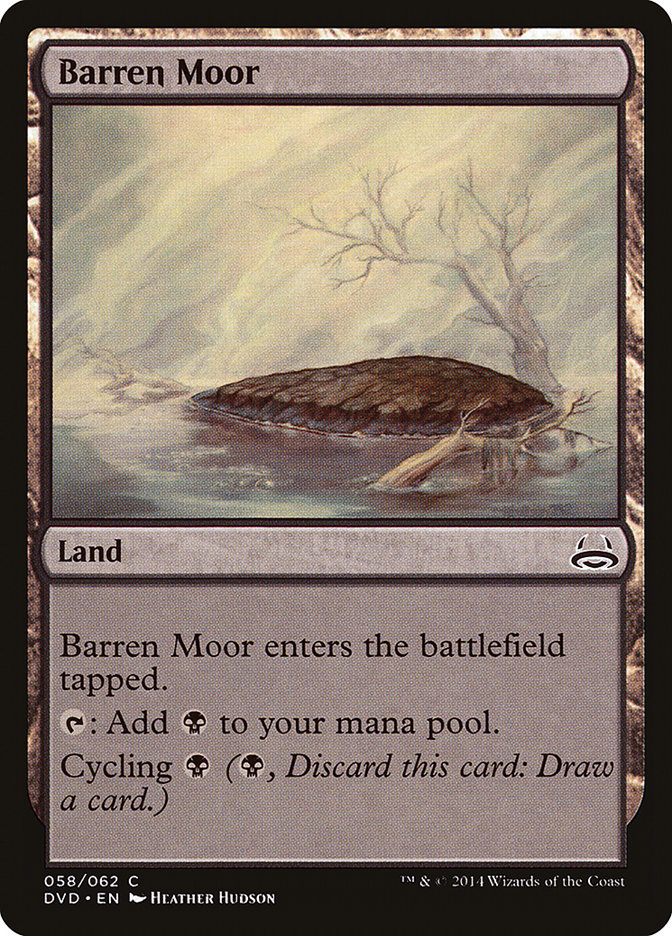 Barren Moor (Divine vs. Demonic) [Duel Decks Anthology] | Shuffle n Cut Hobbies & Games