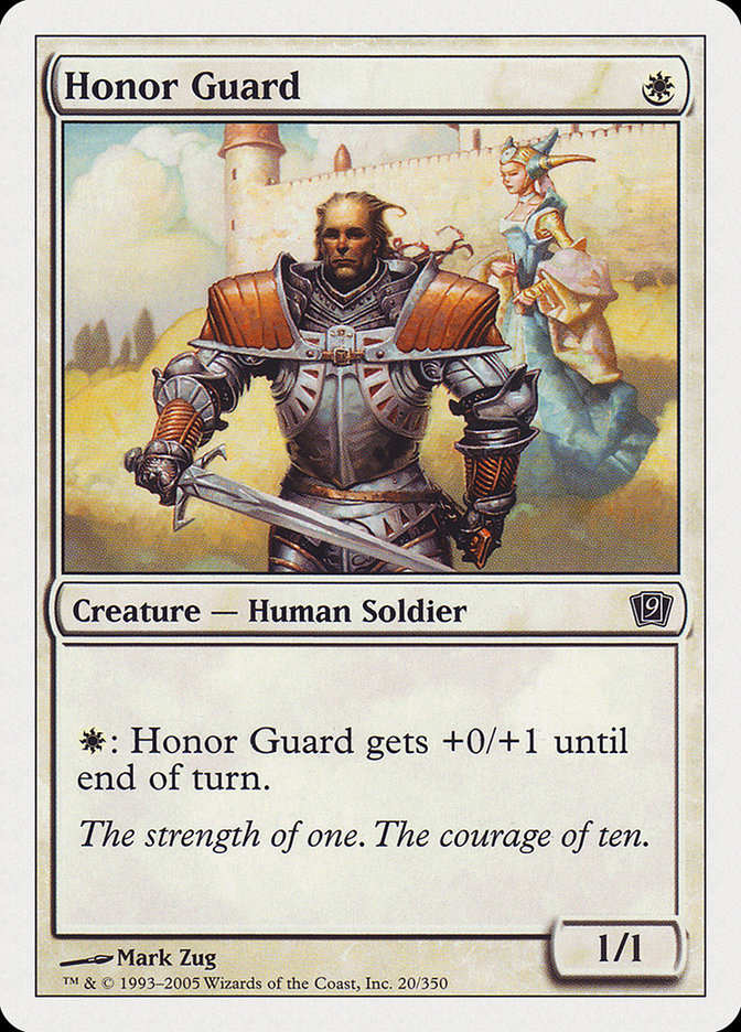 Honor Guard [Ninth Edition] | Shuffle n Cut Hobbies & Games