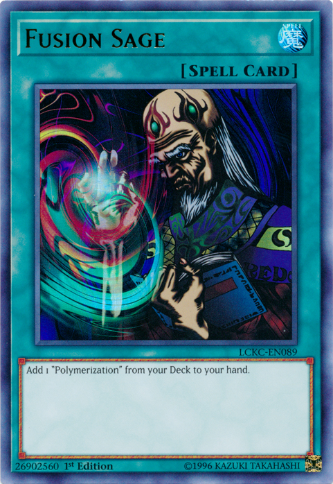 Fusion Sage [LCKC-EN089] Ultra Rare | Shuffle n Cut Hobbies & Games