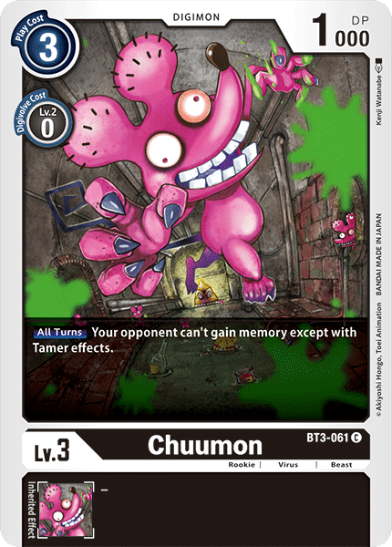 Chuumon [BT3-061] [Release Special Booster Ver.1.0] | Shuffle n Cut Hobbies & Games